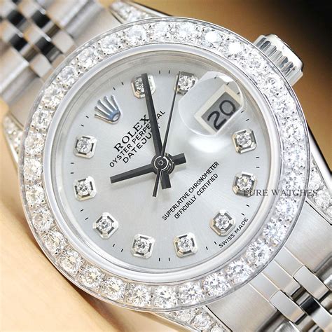 white gold rolex women|ladies stainless and gold rolex.